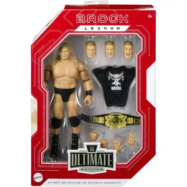 WWE Wrestling Ruthless Aggression Ultimate Edition Brock Lesnar Action Figure