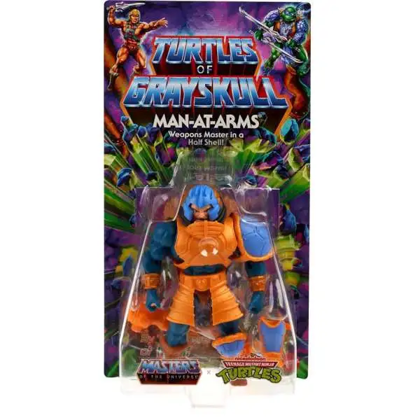 Masters of the Universe Turtles of Grayskull Origins Man-At-Arms Action Figure [Weapons Master in a Half Shell!]