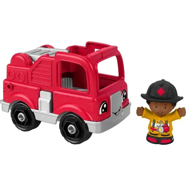 Fisher Price Little People Firetruck Vehicle & Figure