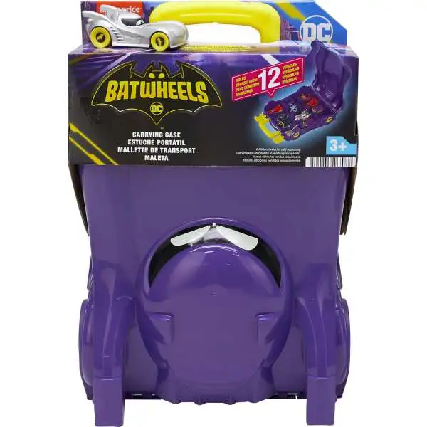 Fisher Price DC Batcast Metal Batwheels Carry Case [Holds 12 Vehicles!]