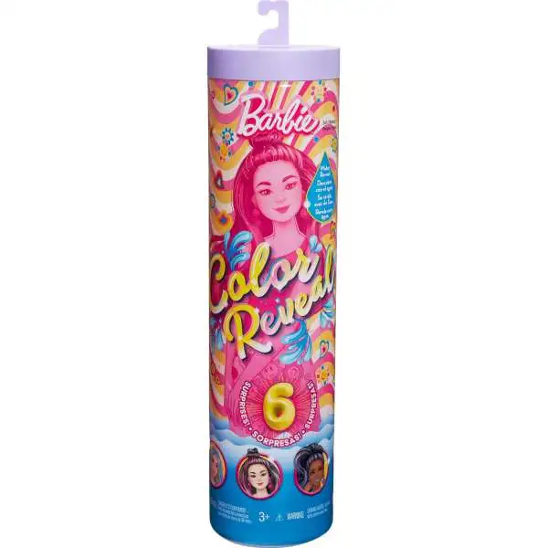 Color Reveal Rainbow Series Barbie Surprise Doll