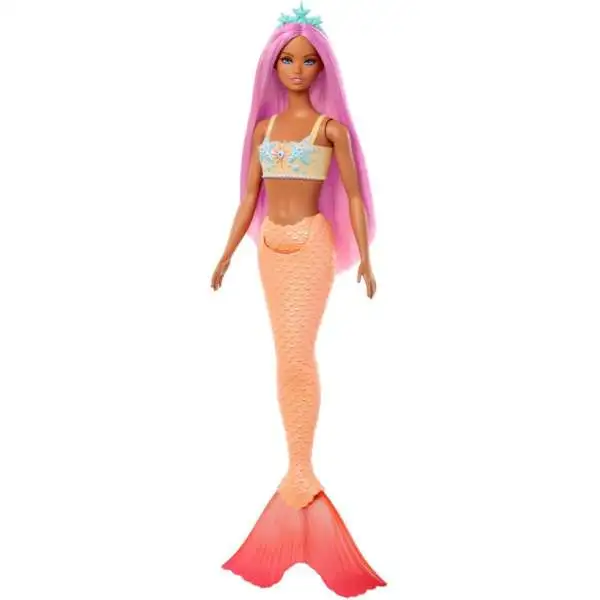 Barbie Mermaid Doll [Orange with Pink Hair]