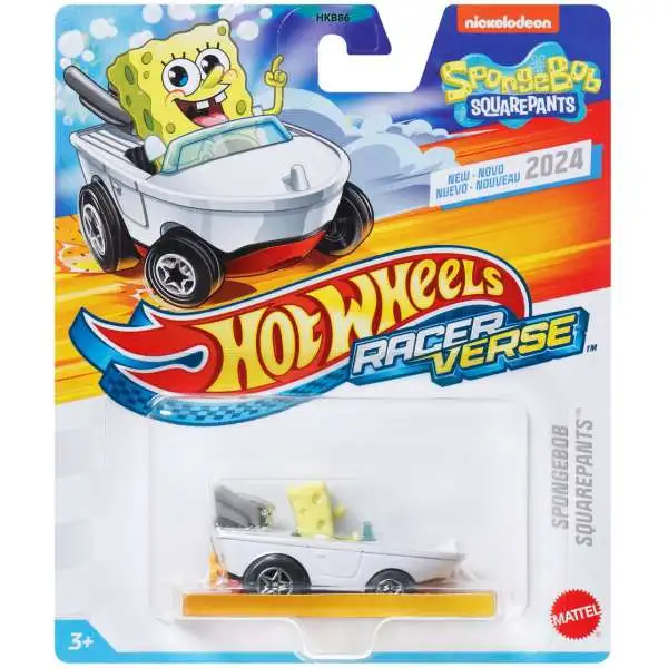 Hot Wheels RacerVerse Spongebob Squarepants Die Cast Car
