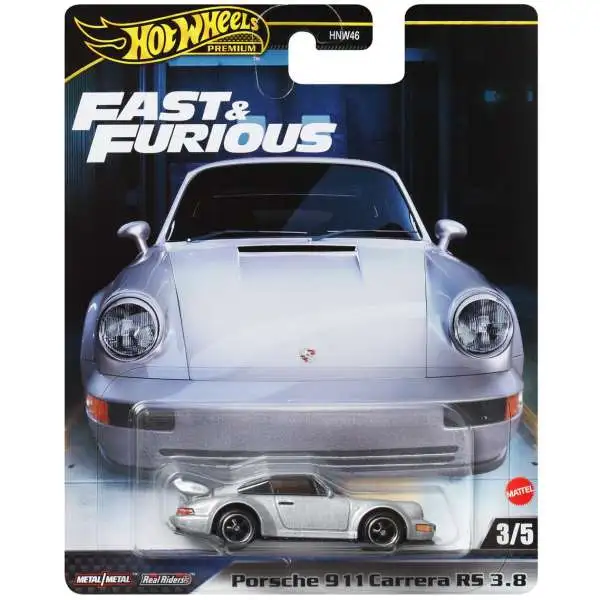 Hot Wheels Fast & Furious Premium Porsche 911 Carrera RS 3.8 Die Cast Car