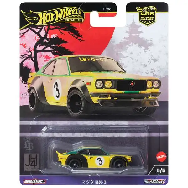 Hot Wheels Premium Car Culture Japan Historics 4 Mazda RX-3 164