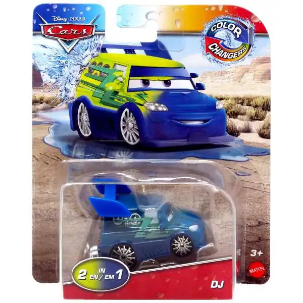 Disney / Pixar Cars On The Road Color Changers DJ Diecast Car [2023]