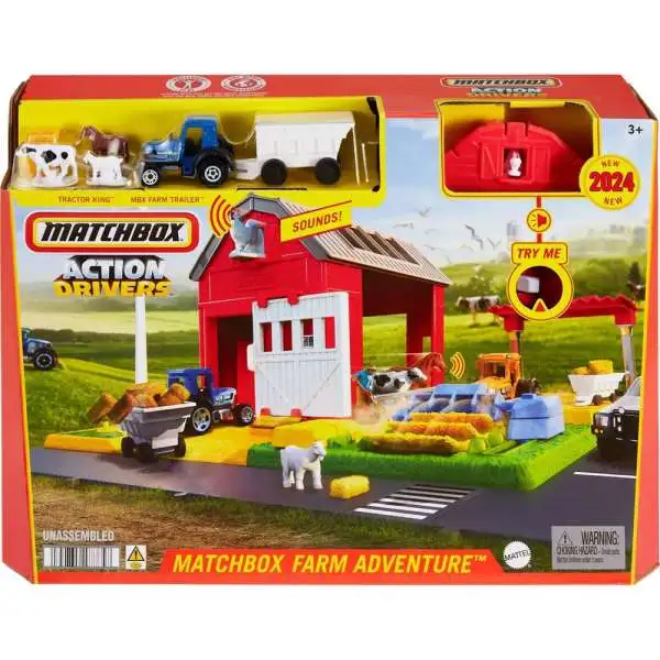 Action Drivers Matchbox Farm Adventure Playset