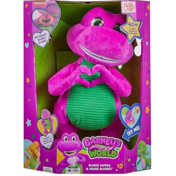 Fisher Price Barney's World Dance Moves & Music Barney Interactive Doll