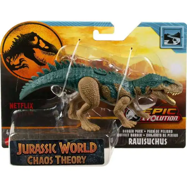 パ*チ様 ザウルスセット　Ｅ Jurassic World Chaos Theory Epic Evolution Rauisuchus Action