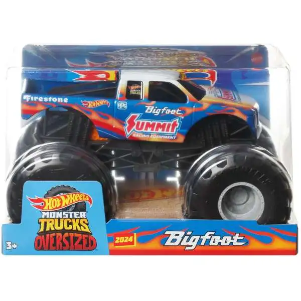 Hot Wheels Monster Trucks Oversized Bigfoot Diecast Car [2024]