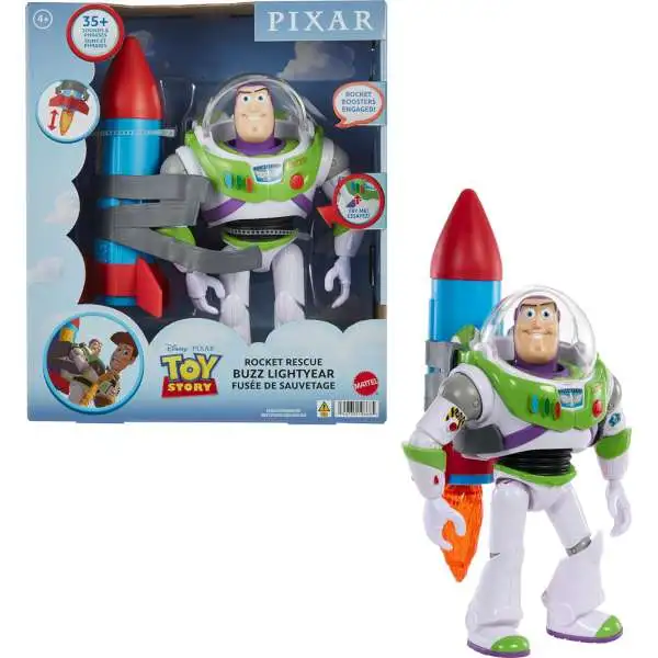 Disney Pixar Toy Story Rocket Rescue Buzz Lightyear 10 Feature