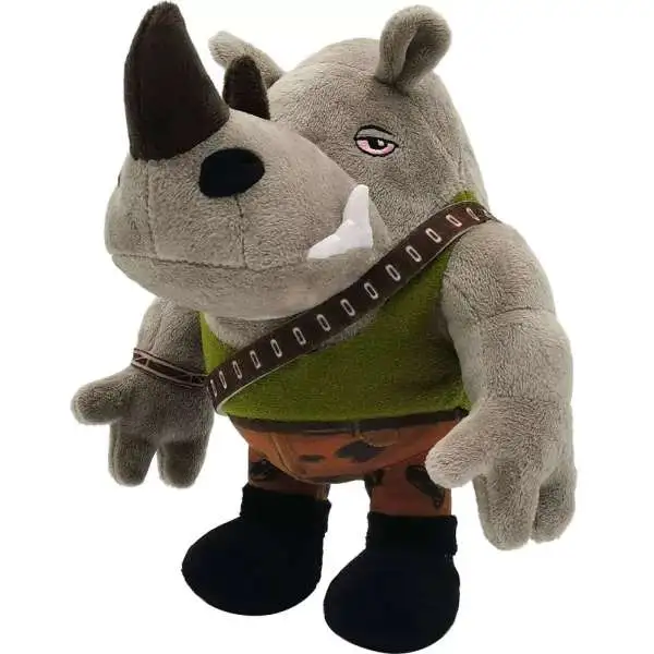 Teenage Mutant Ninja Turtles Mutant Mayhem Rocksteady 8-Inch Plush