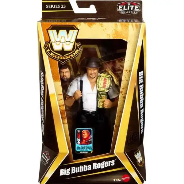 WWE Wrestling Elite Collection Legends Series 23 Big Bubba Rogers Exclusive Action Figure [Big Boss Man]