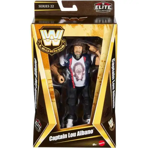 WWE Wrestling Elite Collection Legends Series 22 Captain Lou Albano Exclusive Action Figure