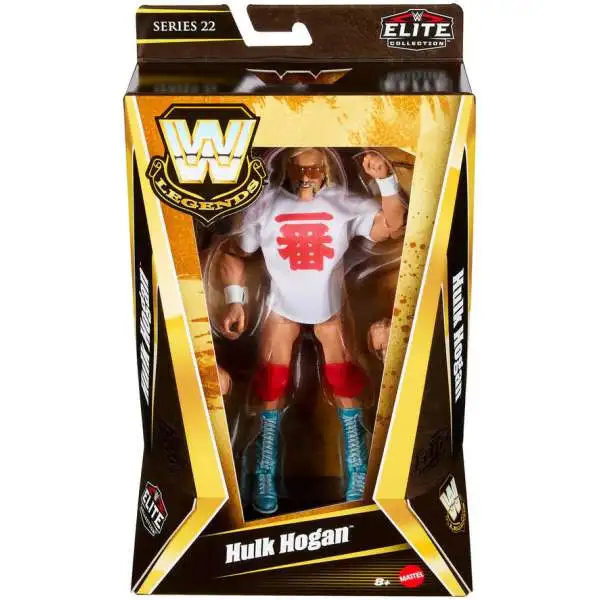 WWE Wrestling Elite Collection Legends Series 22 Hulk Hogan Exclusive Action Figure [1980's Japan, Chase, Damaged Package]