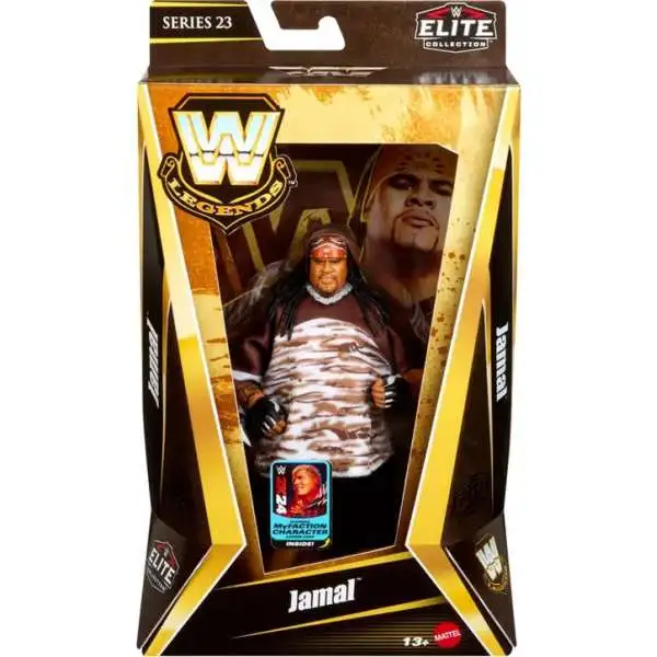 WWE Wrestling Elite Collection Legends Series 23 Jamal Exclusive Action Figure