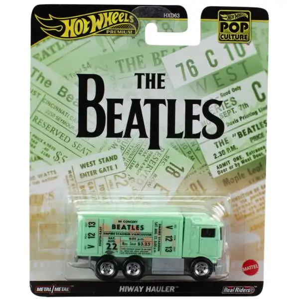 Hot Wheels Premium POP Culture Hiway Hauler Die Cast Car [The Beatles]