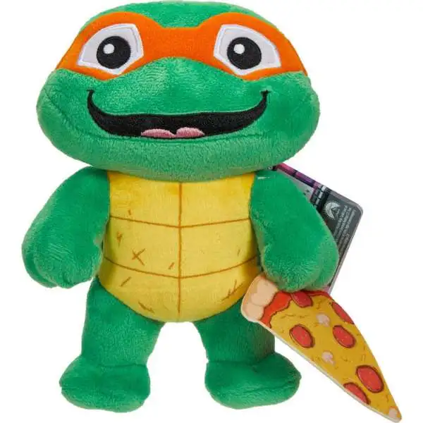 Teenage Mutant Ninja Turtles Mutant Mayhem Turtle Tot Michelangelo 6.5-Inch Plush