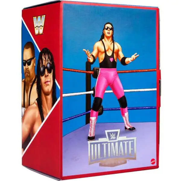 WWE Wrestling Ultimate Edition Coliseum Collection Bret "Hit Man" Hart & Jim "The Anvil" Neidhart Action Figure 2-Pack [Hart Foundation]