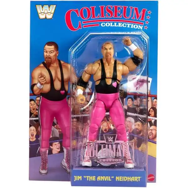 WWE Wrestling Ultimate Edition Coliseum Collection Jim "The Anvil" Neidhart Action Figure [Hart Foundation]