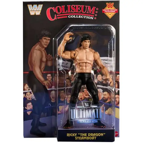 WWE Wrestling Ultimate Edition Coliseum Collection Ricky "The Dragon" Steamboat Action Figure [CHASE VARIANT]