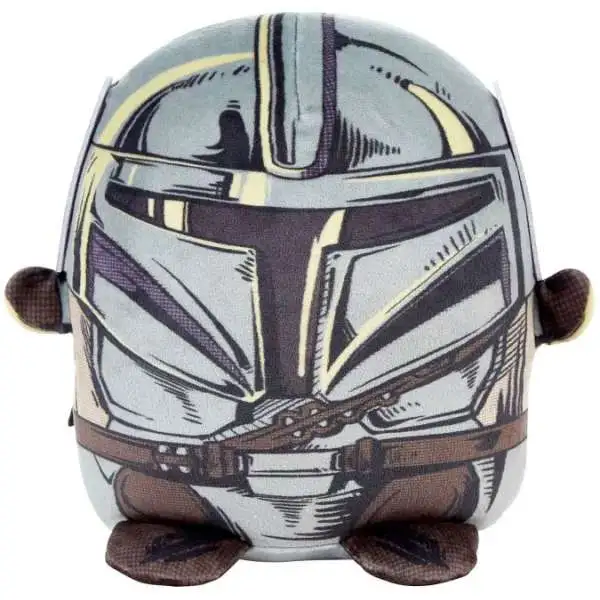 Star Wars Disney100 Retro Reimagined Cuutopia The Mandalorian Exclusive 7-Inch Plush