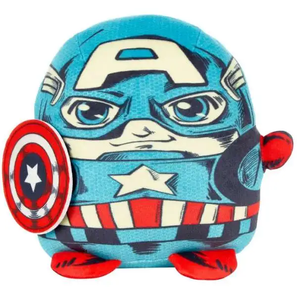 Marvel Disney100 Retro Reimagined Cuutopia Captain America 7-Inch Plush