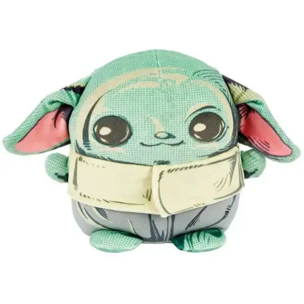 Star Wars Disney100 Retro Reimagined Cuutopia Grogu Exclusive 7-Inch Plush