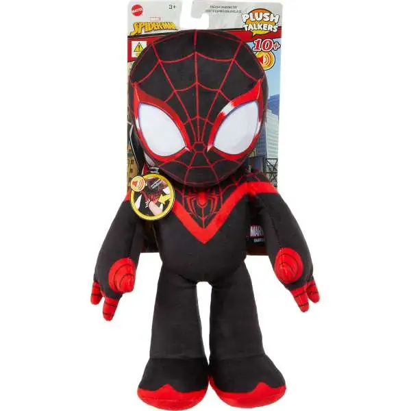 Marvel Plush Talkers Miles Morales 11.75-Inch Plush with Sound