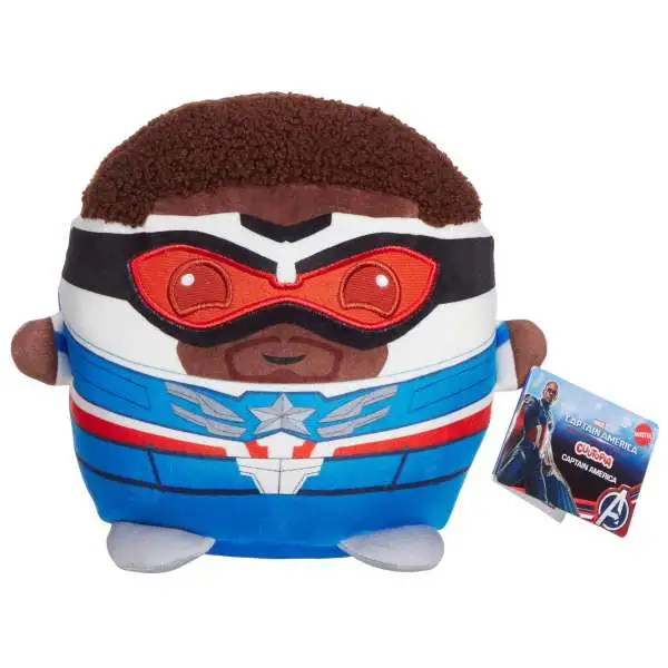 Marvel Captain America Brave New World Cuutopia Captain America 7-Inch Plush [Sam Wilson]
