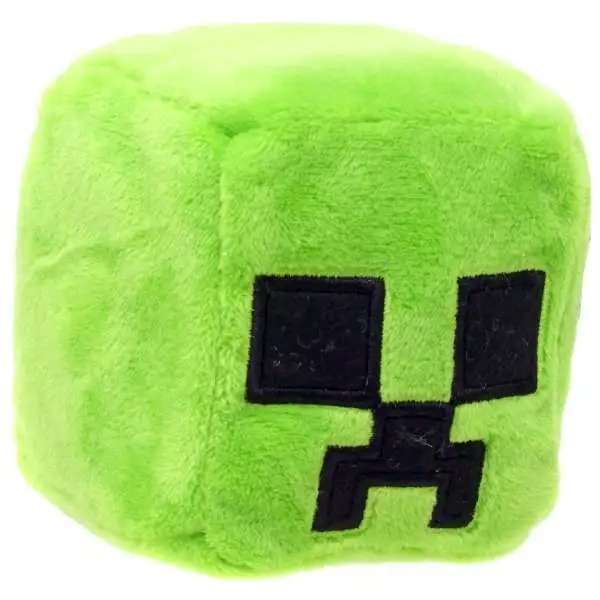 Minecraft Basic Blocks Creeper 3-Inch Mini Plush