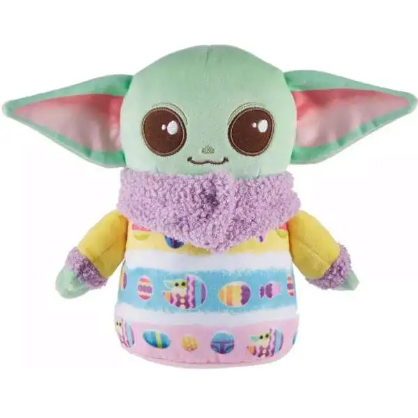 Star Wars The Mandalorian Easter Grogu 8-Inch Plush [2024 Version]