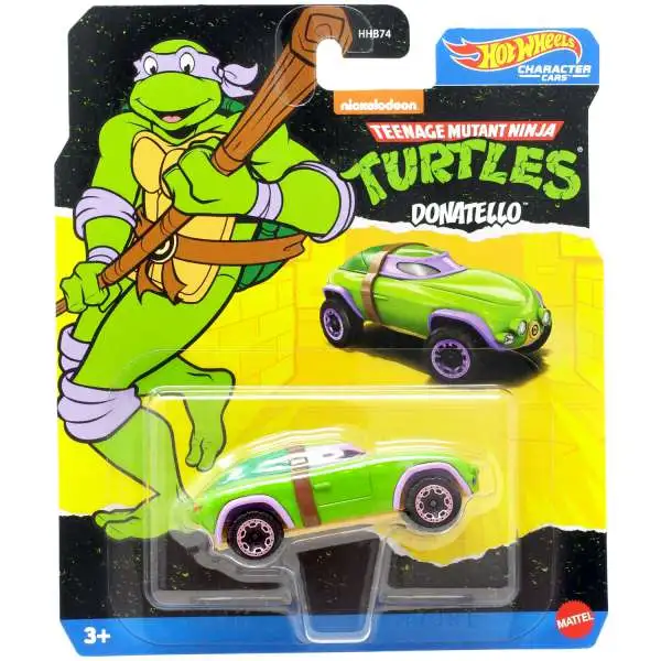 ☆11131027☆ Hot Wheels Teenage Mutant Ninja Turtles Character Cars Donatello