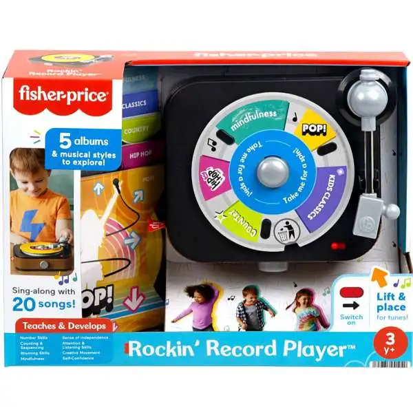 Fisher Price Rockin' Record Player Playset