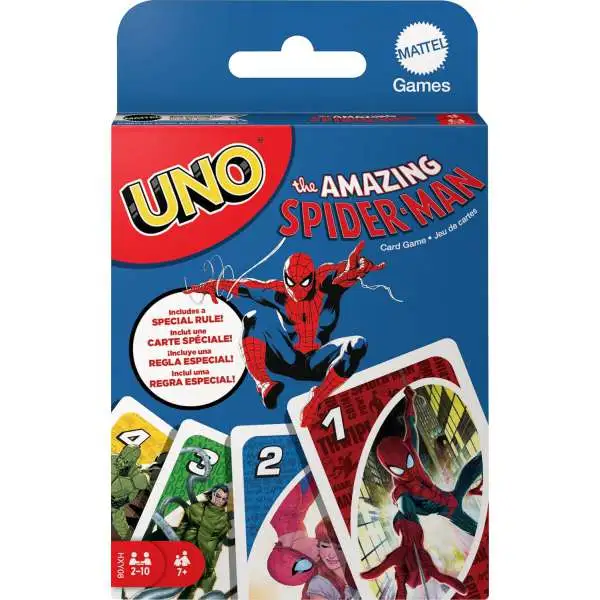 Marvel The Amazing Spider-Man UNO Card Game