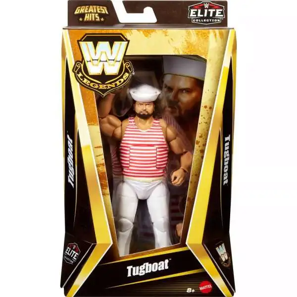 WWE Wrestling Elite Collection Legends Greatest Hits Tugboat Action Figure