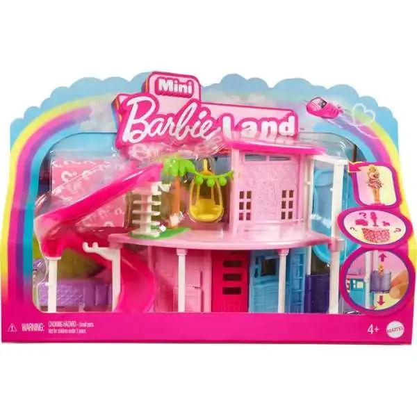 Mini BarbieLand Mini Dreamhouse 1.5-Inch Playset [Version 3]