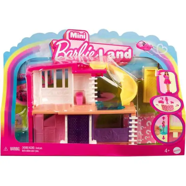 Mini BarbieLand Mini Dreamhouse 1.5-Inch Playset [Version 2, Loose]