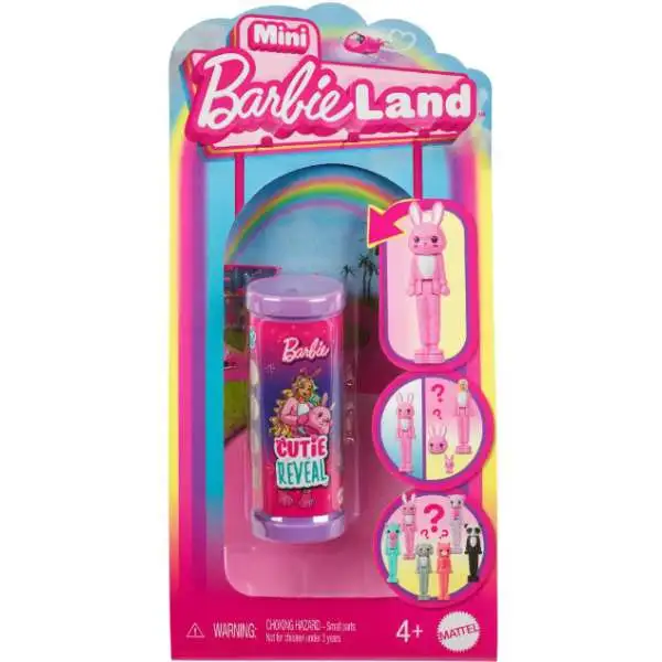 Mini BarbieLand CUTIE Reveal 1.5-Inch Mystery Pack [1 RANDOM Mini Figure]