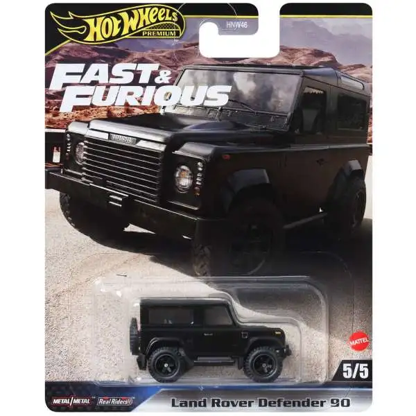 Hot Wheels Fast & Furious Premium Land Rover Defender 90 Die Cast Car