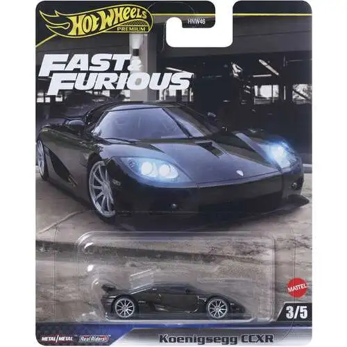 Hot Wheels Fast & Furious Premium Koenigsegg CCXR Die Cast Car