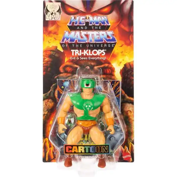 Masters of the Universe Cartoon Collection Origins Tri-Klops Action Figure