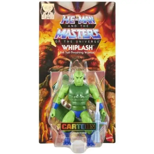 Masters of the Universe Cartoon Collection Origins Whiplash Action Figure