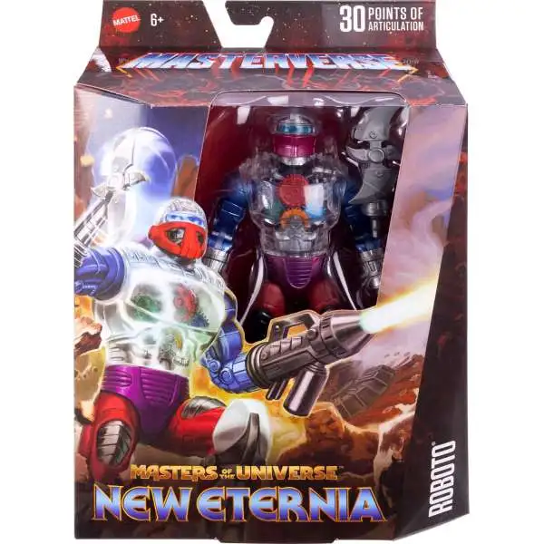 Masters of the Universe Masterverse New Eternia Roboto Action Figure