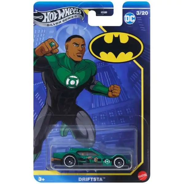 Hot Wheels Batman Silver Series Driftsta Diecast Car