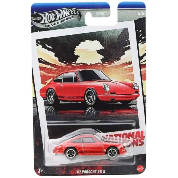 Hot Wheels Silver Series National Icons 67 Porsche 911 R 164