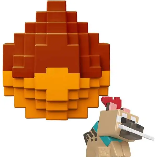 Minecraft Mini Mode Spawn Egg Dog Mini Figure