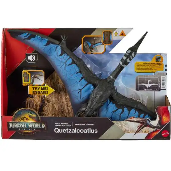 Jurassic World Rebirth Aerial Ambush Quetzalcoatlus Action Figure