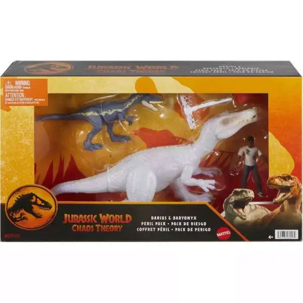 Jurassic World Chaos Theory Peril Pack Darius, Baryonyx