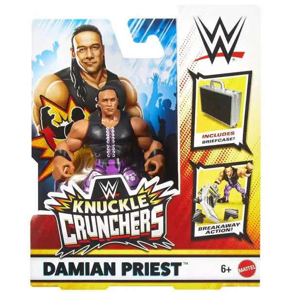 WWE Wrestling Knuckle Crunchers Damian Priest Action Figure